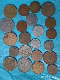 foreign old coins 0
