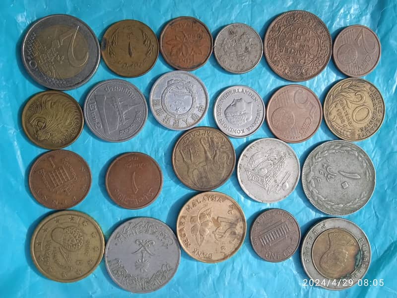 foreign old coins 1