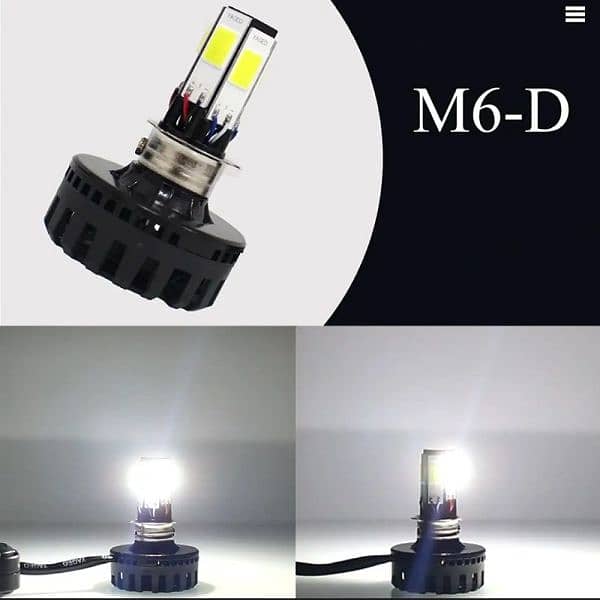 M6 LED Headlight flasher for 125 and 70 0