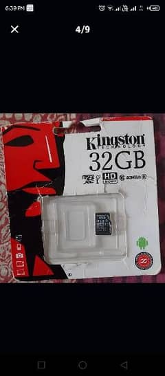 Kingston original 32gb memory card/sd card