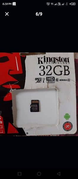 Kingston original 32gb memory card/sd card 3
