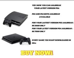 jailbreak your latest ps4 and ps3