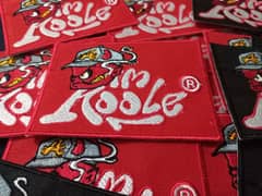 embroidery and custom pvc patches