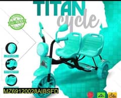 kids tricycle double seat 03451501090