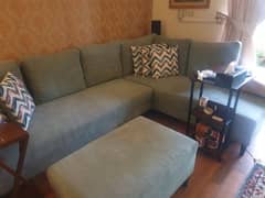 L shape sofa in mint condition 0
