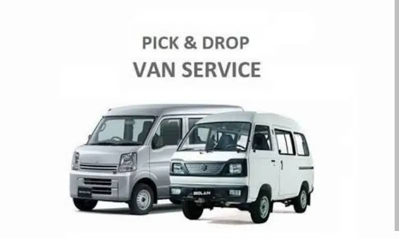 Pick & Drop Services | Pick & Drop | Van Service | Suzuki Bolan 1
