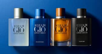 armani 4 perfume oils at the price of 4