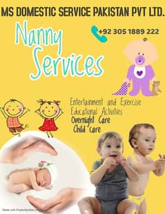 Nanny, Cook, Security Guard, Babysitter, Nanny, HouseMaids