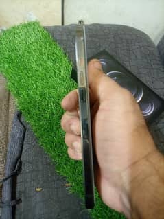 Iphone 12 pro max non pta e sim working 2 month  LCD msg but 100% org