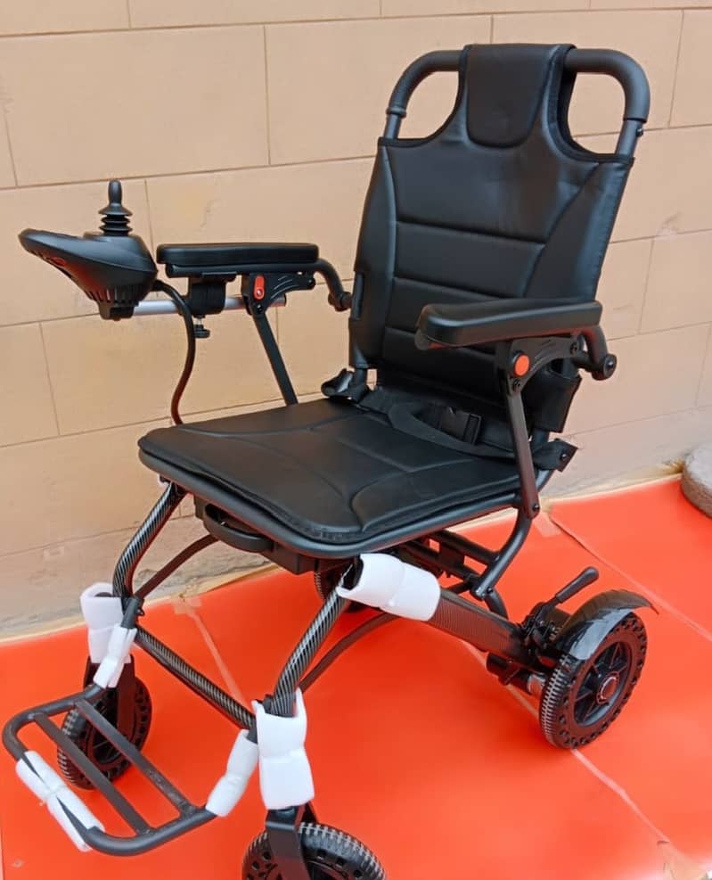 Electric Wheelchair for Hajj | Light Weight Travelling Wheelchair 7