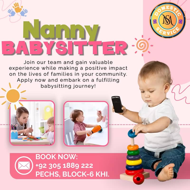 Babysitter, Nanny, Cook, Chef, Peon, Office Staff, Domestic Staff 0