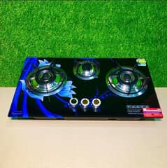 3 Burner Auto Glass Model 3 China Stove At All Branches 0