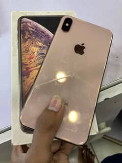 Iphone XSMAX with box 256gb Pta approvd