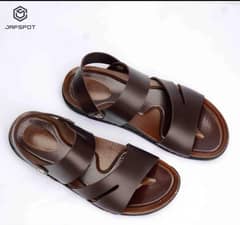 Man's Leather and Rexine Casual Sandals