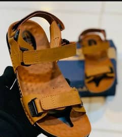 Man's Leather and Rexine Casual Sandals