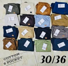 cotton jeans six pocket