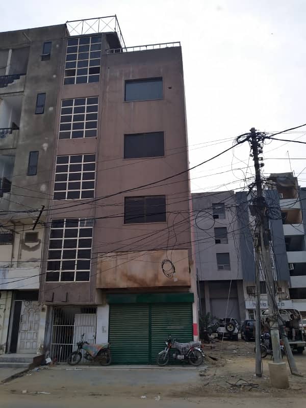 100 Sq Yard Complete Building For Rent 0