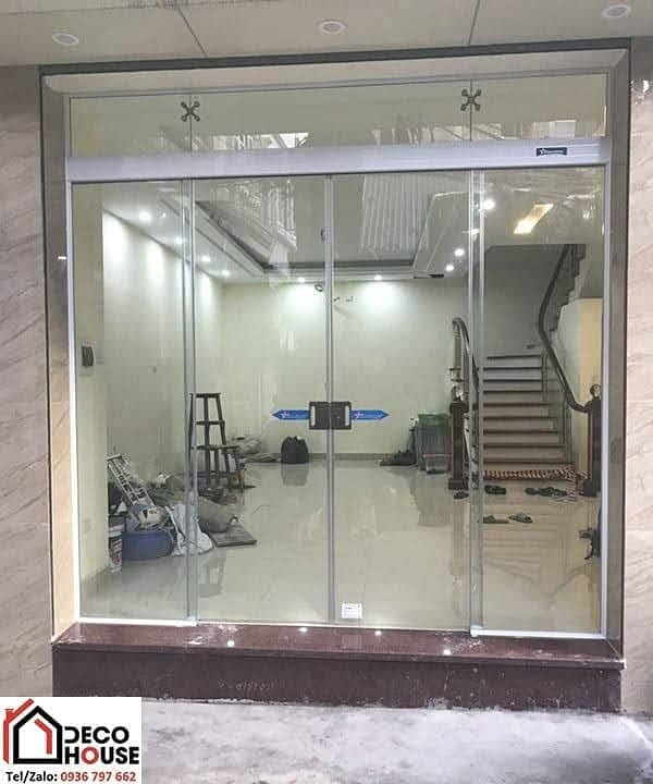 glass work/glass partition/glass door/glass cabine 12
