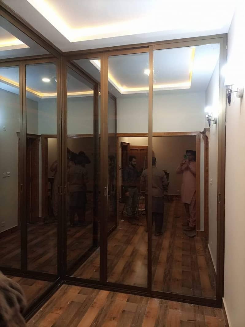 glass work/glass partition/glass door/glass cabine 8
