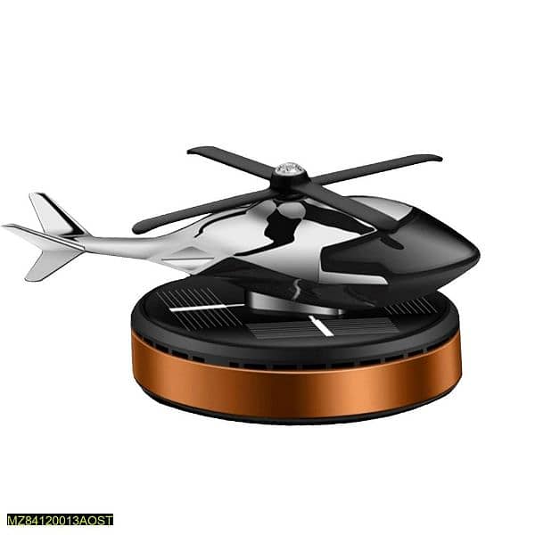 Solar Helicopter with car fragrance 0