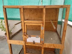 Wooden Cages for Birds and Hens