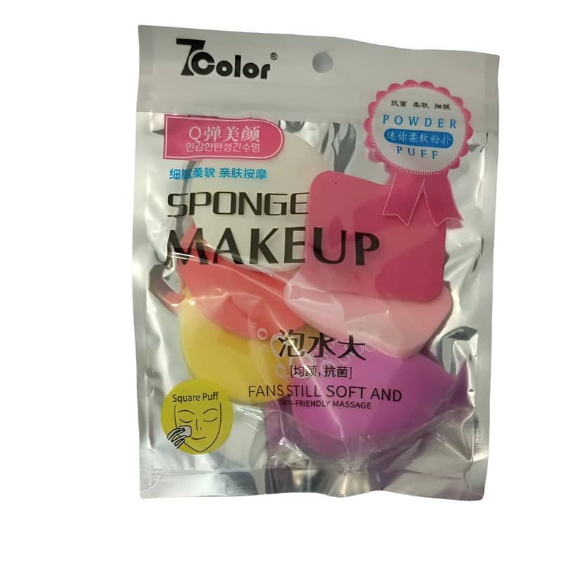 Makeup Sponges Pack of 6 Beauty Blending Sponges Cosmetic Powder Puff 1