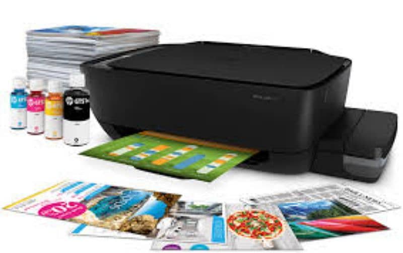 HP 315 color black printer copier 0