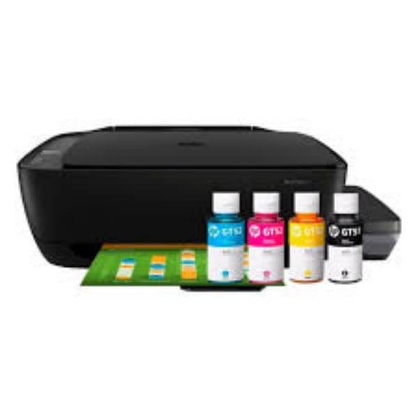 HP 315 color black printer copier 1