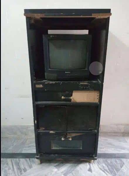 Sony Tv with trolly 1