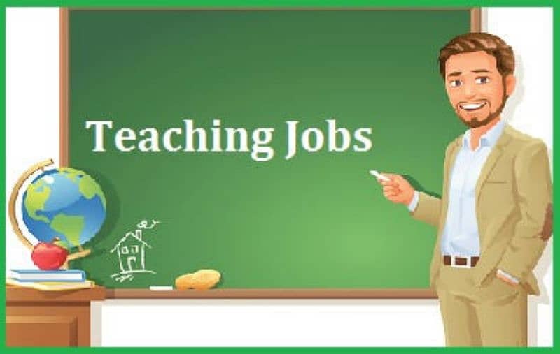 Teachers Required for School + college+ academy 0