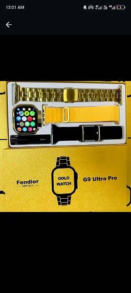G9 Ultra Gold watch 2
