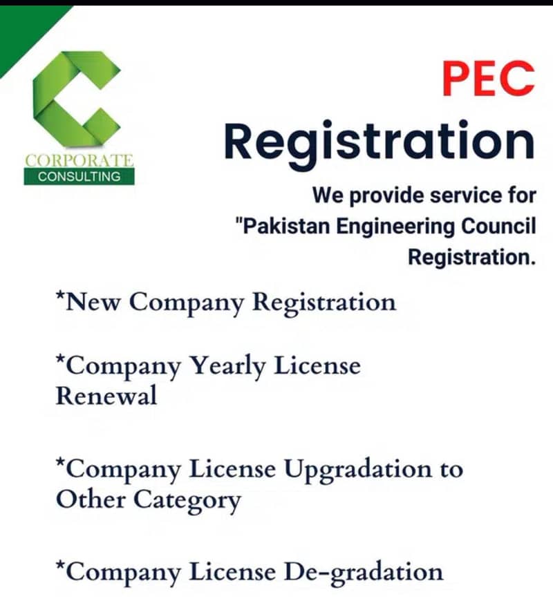 PEC (Pakistan Engineering Council) Registration OR FIRM RENEWAL 0