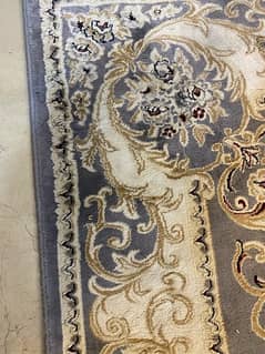 irani rug with 3 d print