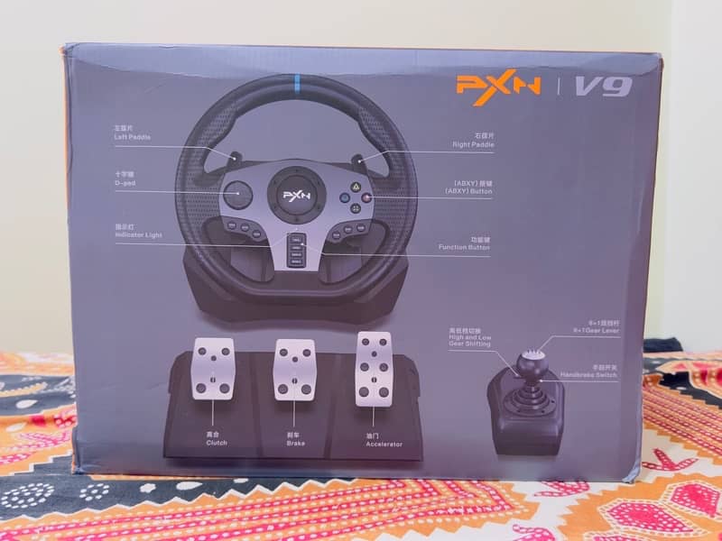 PXN V9 steering wheel 5
