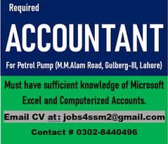 Accountant for Pump