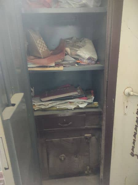 Antique Iron Cupboard 2