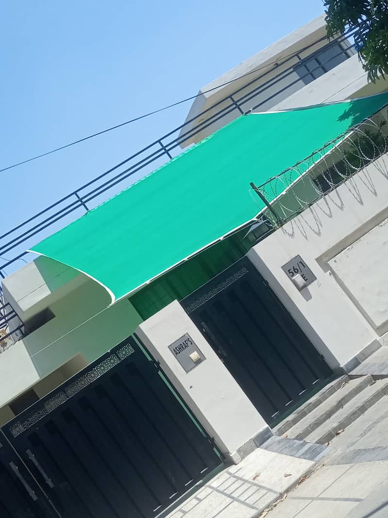 Green Shade Net/Green Jaali/Boundary Net for Construction sites 4