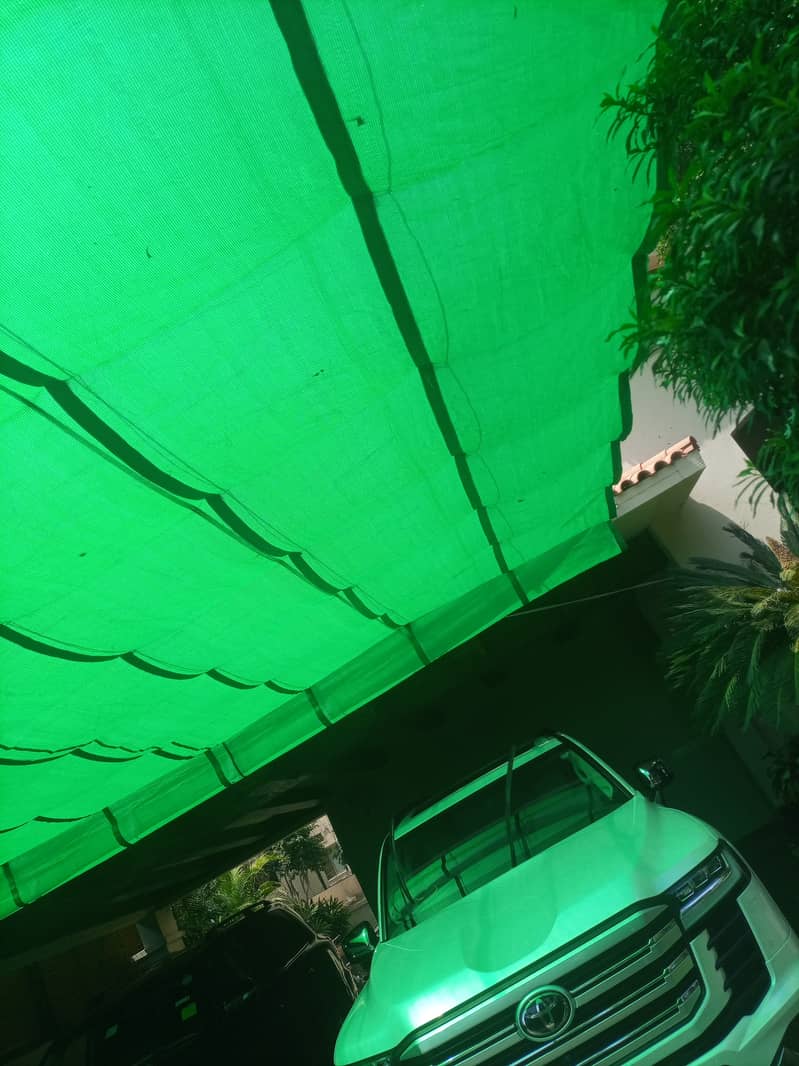 Green Shade Net/Green Jaali/Boundary Net for Construction sites 6