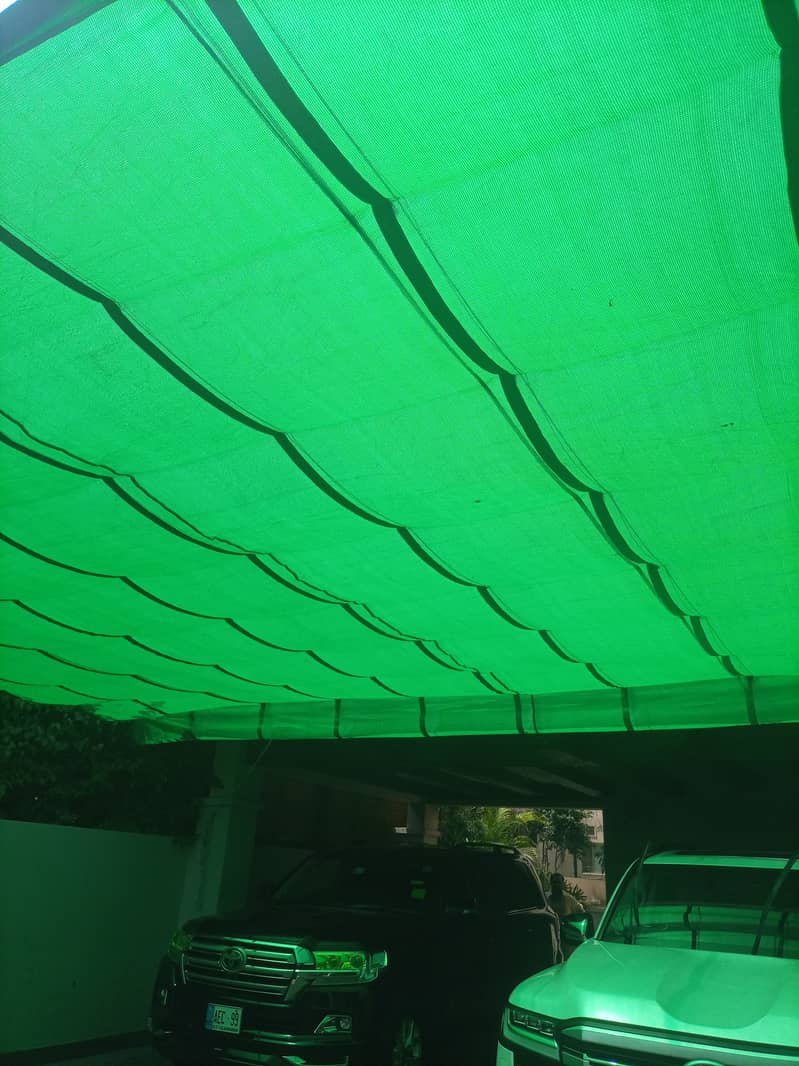 Green Shade Net/Green Jaali/Boundary Net for Construction sites 8