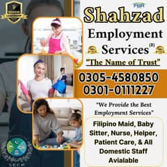 Nurse | Cook | Driver | Chef | Babysitter | Maid | Couple | Office Stf