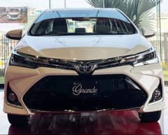Toyota corolla Grande self drive available | Rent a car service