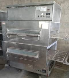 Middlleby marshal 360 double deck/BBQ Grill w/Hot Plate & Side burner
