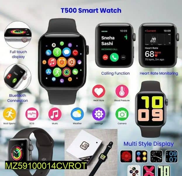 Branded Smart Watch T500 fit pro 1