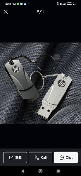 USB flash drive hp 2 TB fresh not used 1
