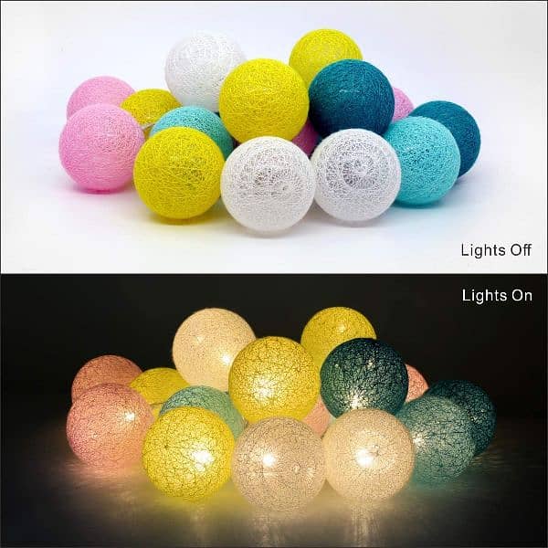 30CM RGB BALLS 12CM 4