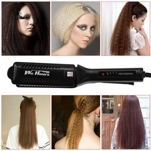 Win Honors 2 in 1 Hair Straightener and Curler 1