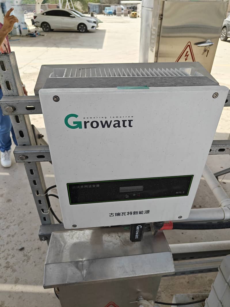 Growatt, Goodwe & Sungrow solar inverter are available at cheap rates. 5