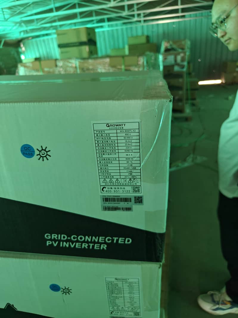 Growatt, Goodwe & Sungrow solar inverter are available at cheap rates. 8