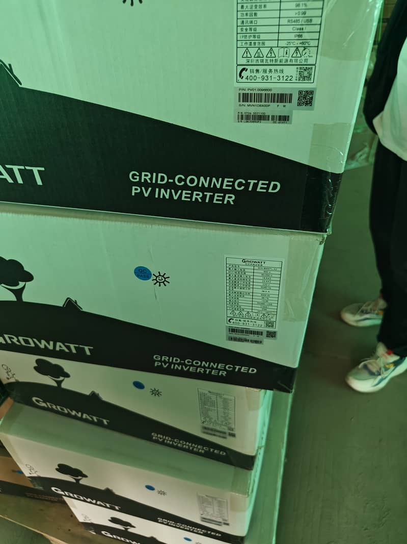 Growatt, Goodwe & Sungrow solar inverter are available at cheap rates. 9
