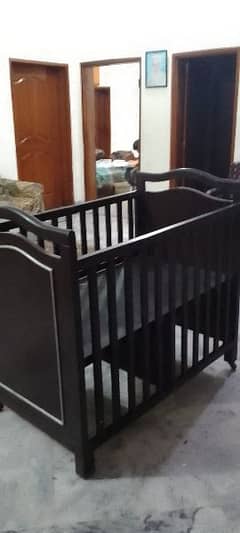wooden Baby cart